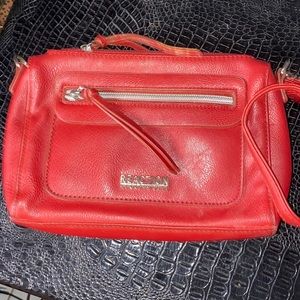 Red Kenneth Cole crossbody bag